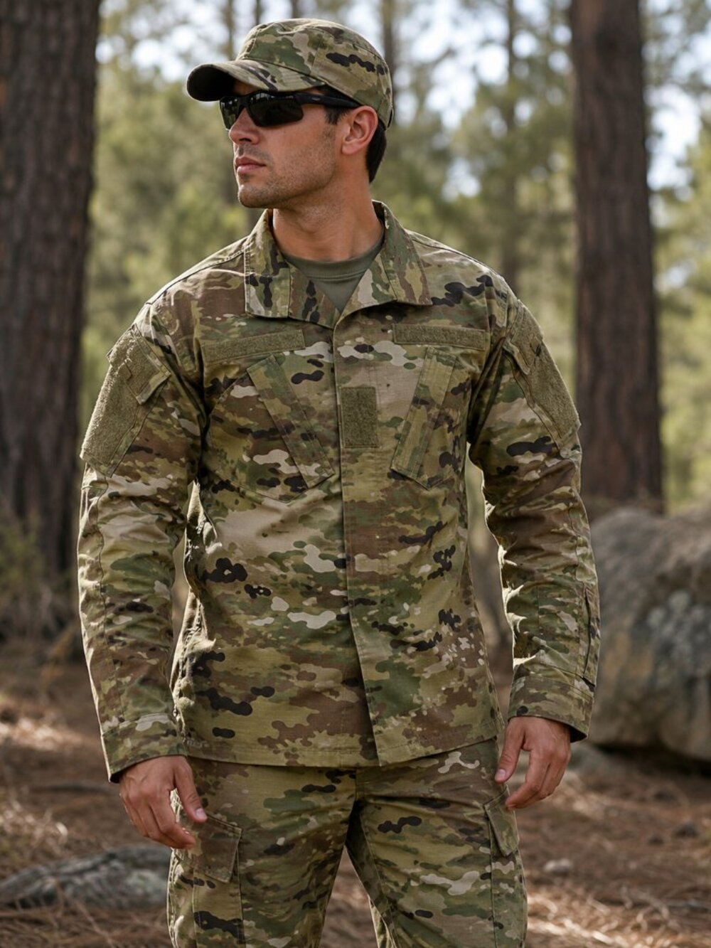 Authentic US Army OCP Multicam Combat Uniform Coat.
